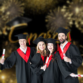 Aperturee - Gold Spark Glitter Bokeh Grad Backdrop For Photo